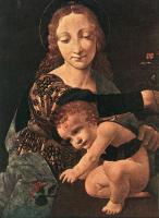 Boltraffio, Giovanni Antonio - Virgin and Child with a Flower Vase